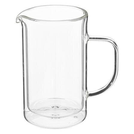 Kawiarka Cléa 600 ml szklana z podwójnymi ściankami