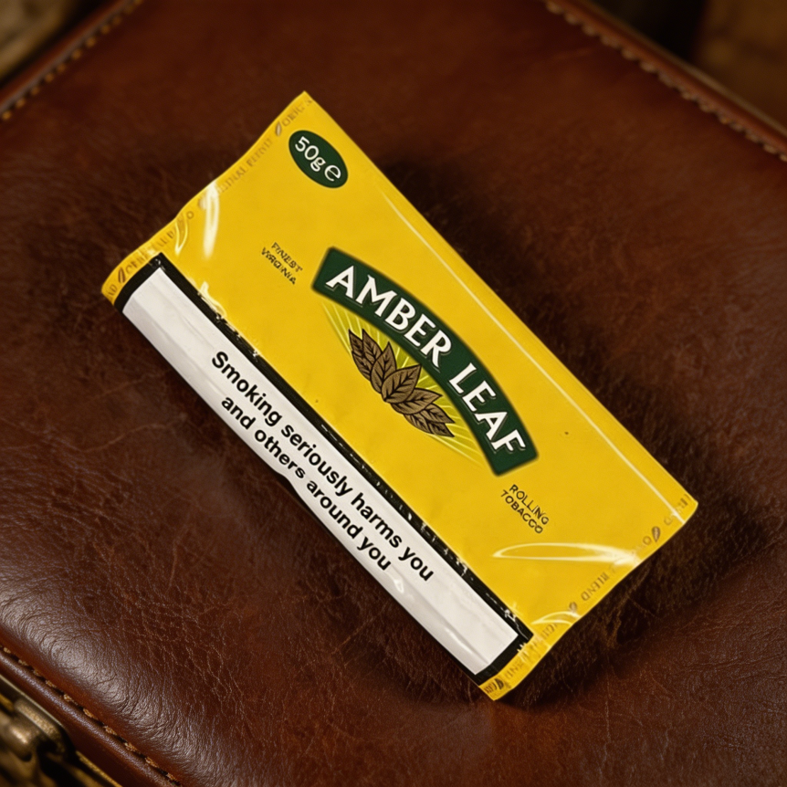 Amber Leaf Hand Rolling Tobacco (Original) 50Gx5 Packs
