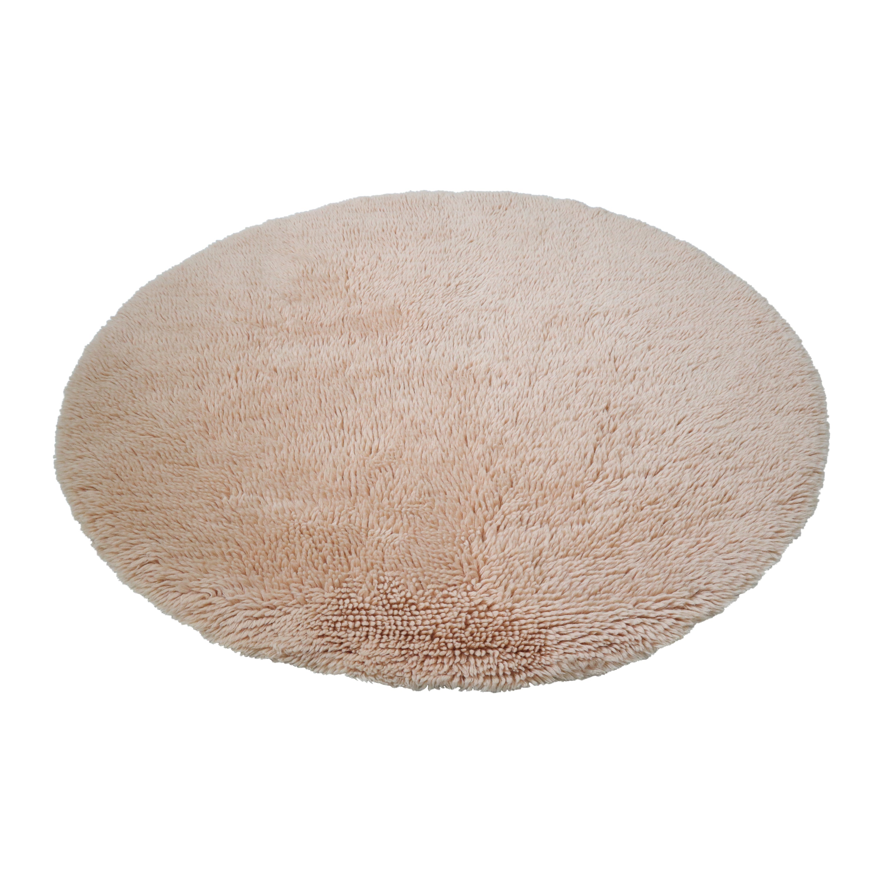 by fonQ Fuzz Vloerkleed Ø 240 cm - Roze