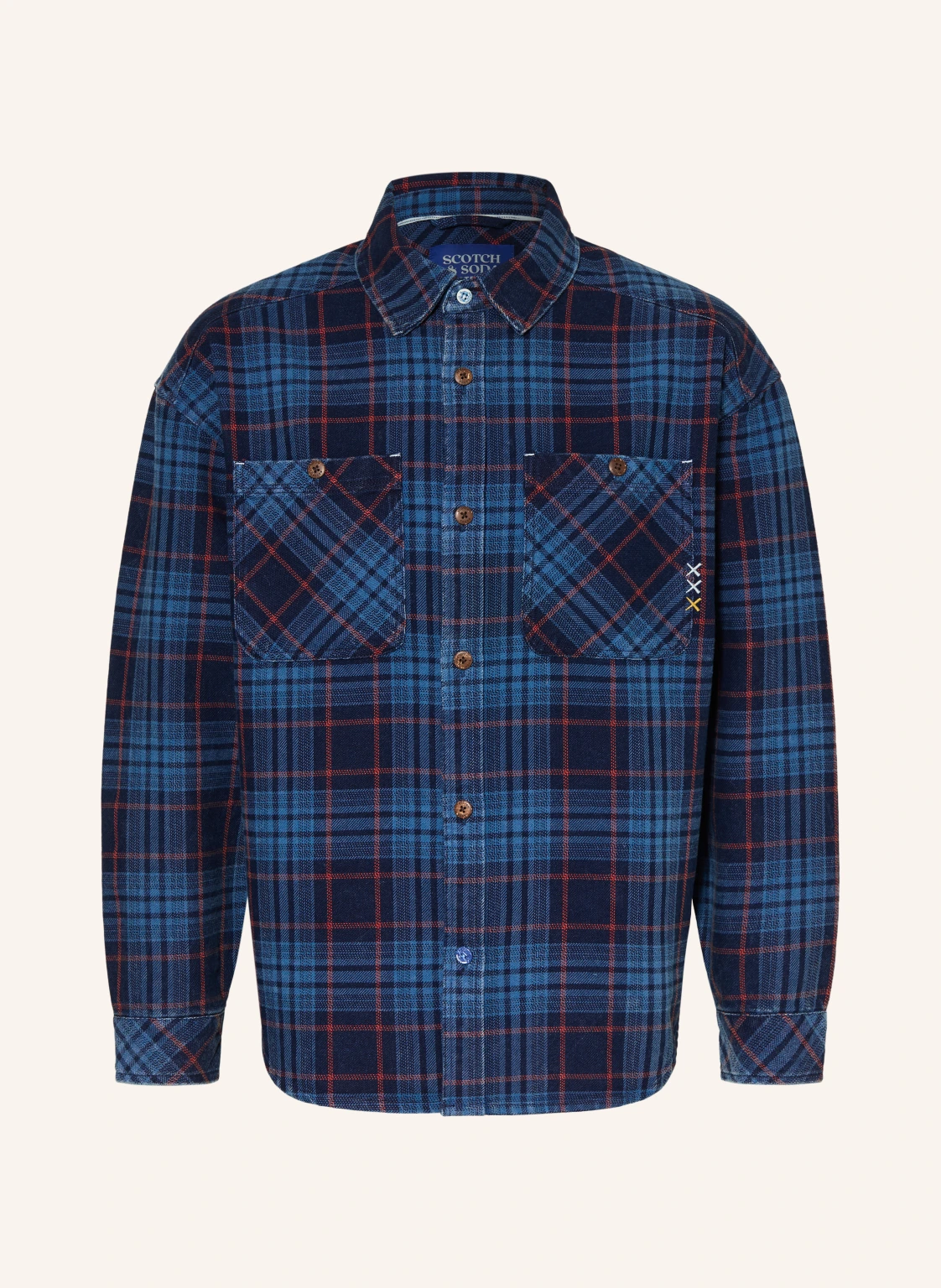 SCOTCH & SODA Jeans-Overshirt Loose Fit