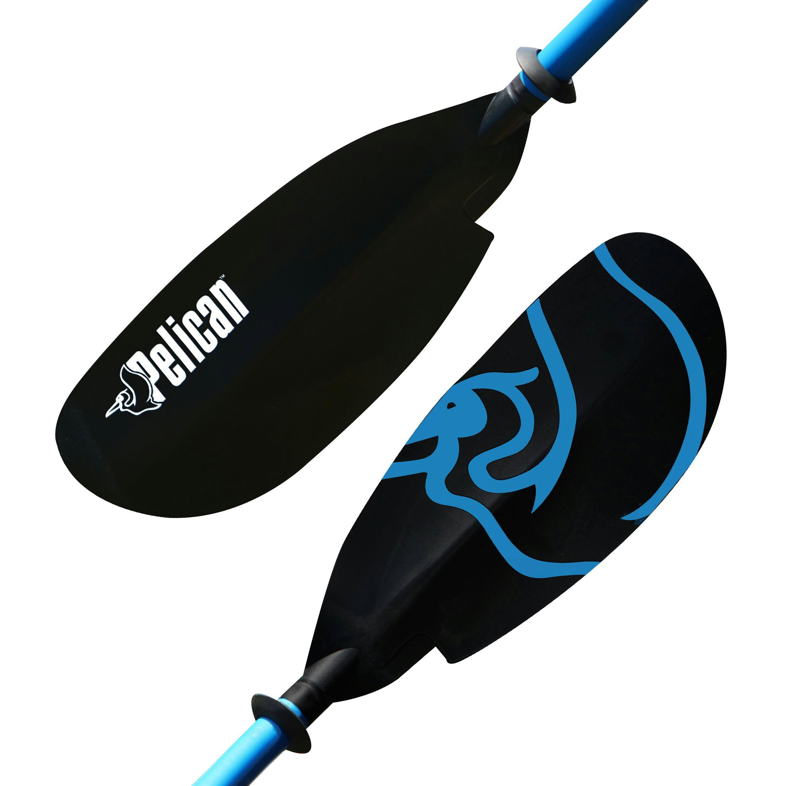 Pelican Vesta Aluminum Kayak Paddle, Blue, 89-in
