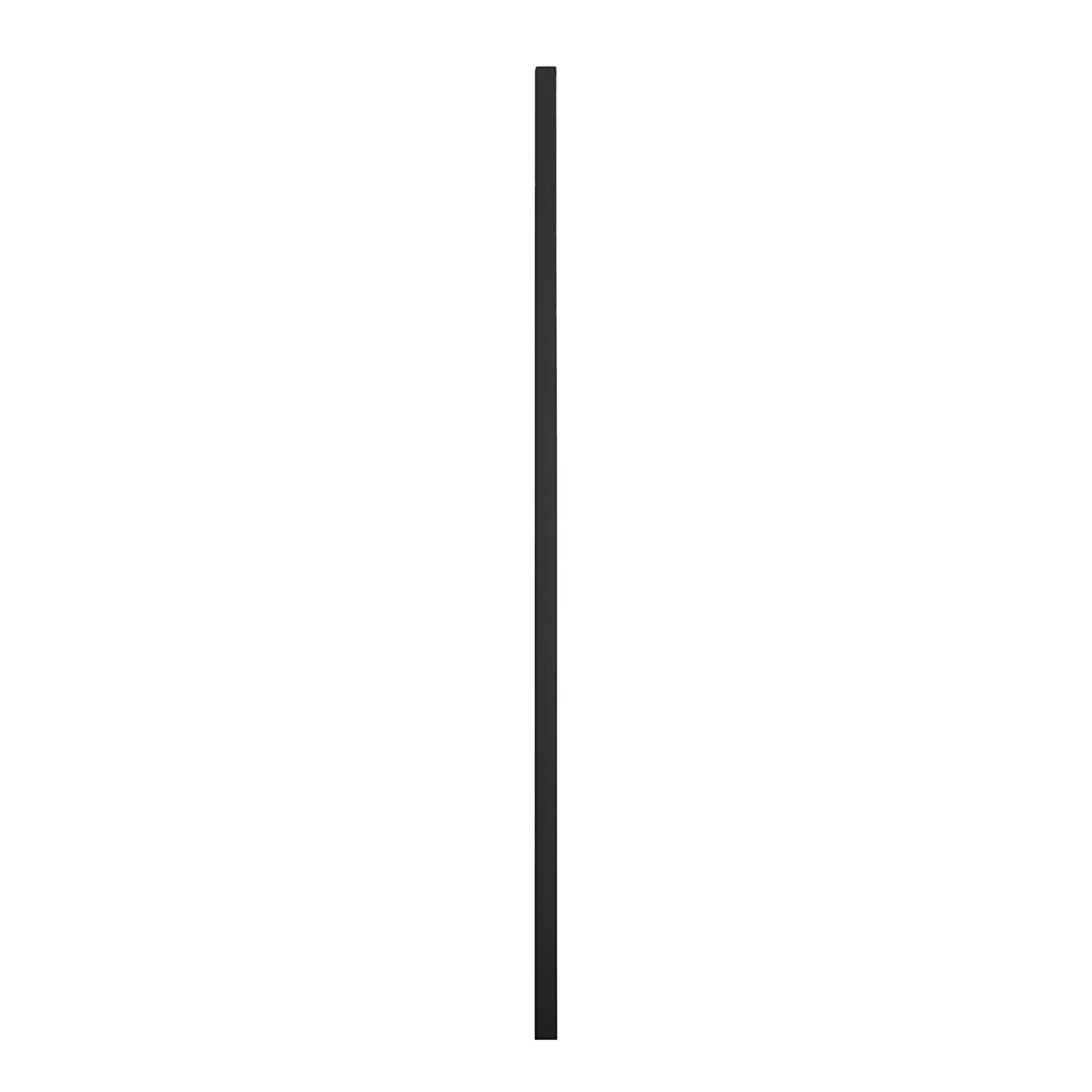 Applique murale noire – barre verticale minimaliste SALEM
