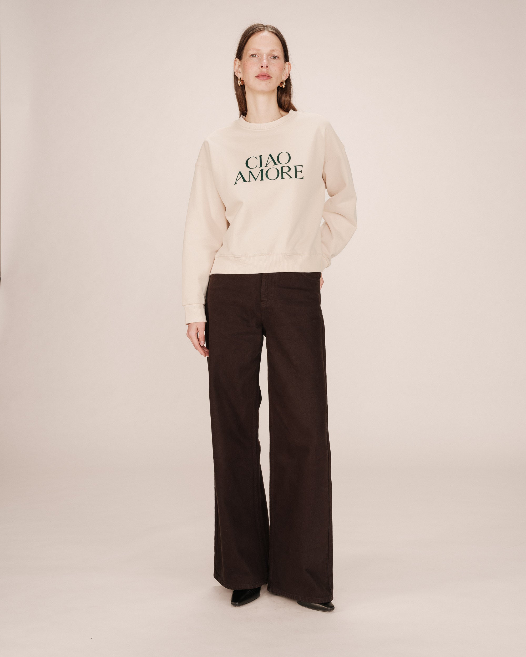Sweatshirt imprimé vanille Sigil