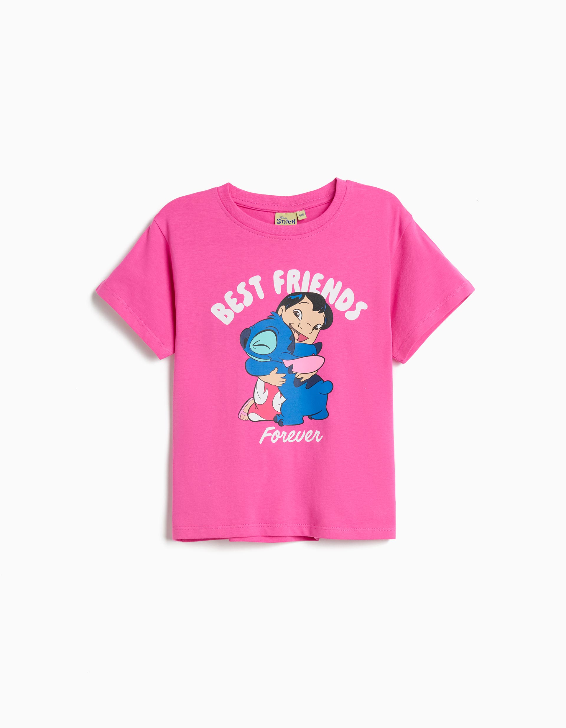 T-shirt 'Stitch' ©Disney, Menina, Rosa