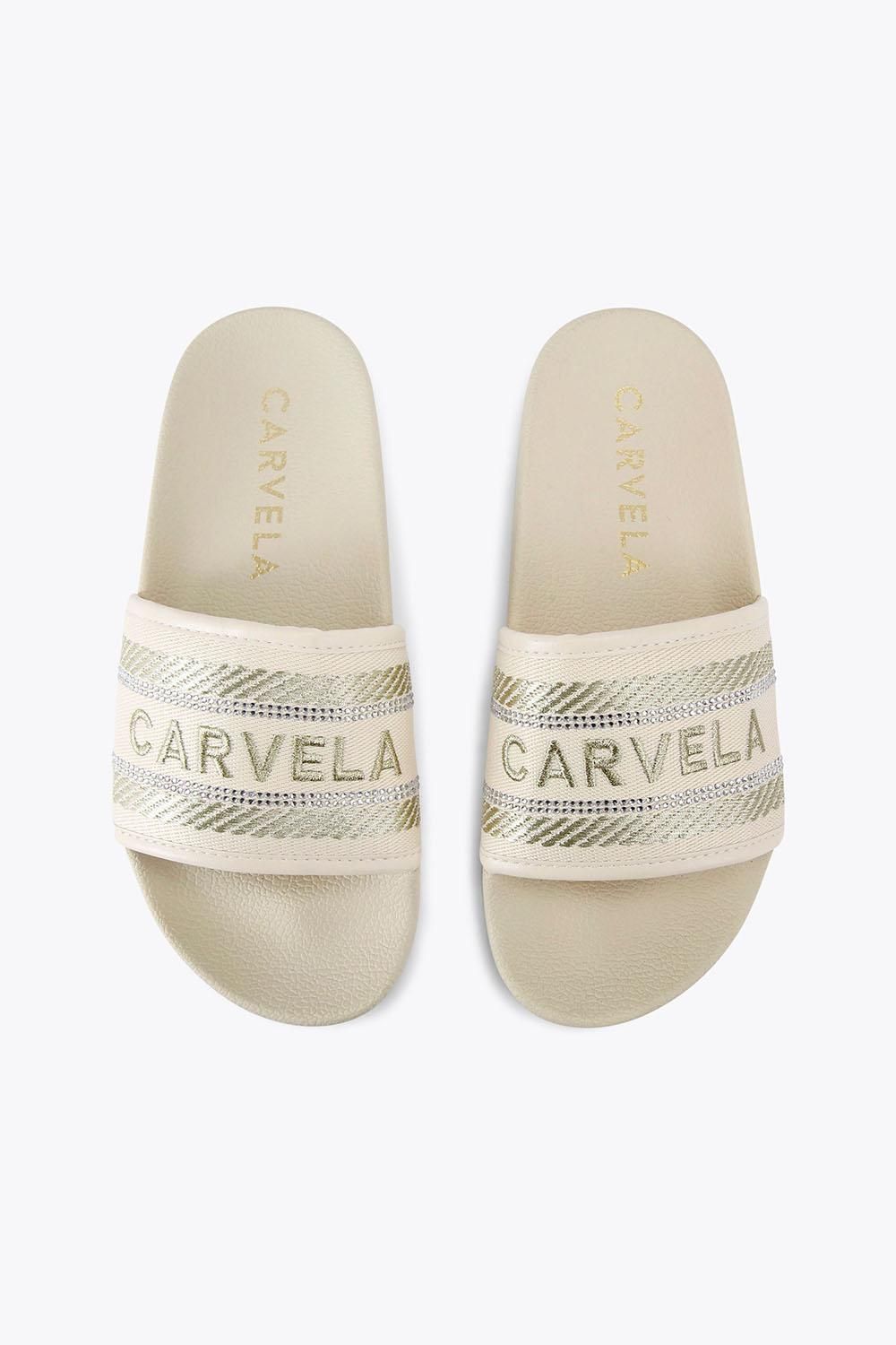 Carvela Sicily Slider' Fabric Sandals