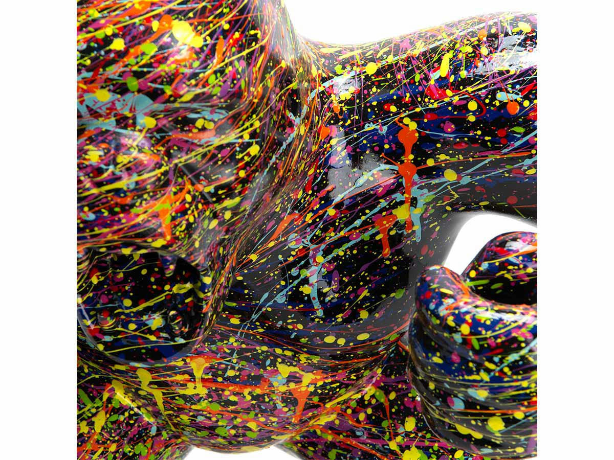 SPLASH - Gorille    small en résine  noir