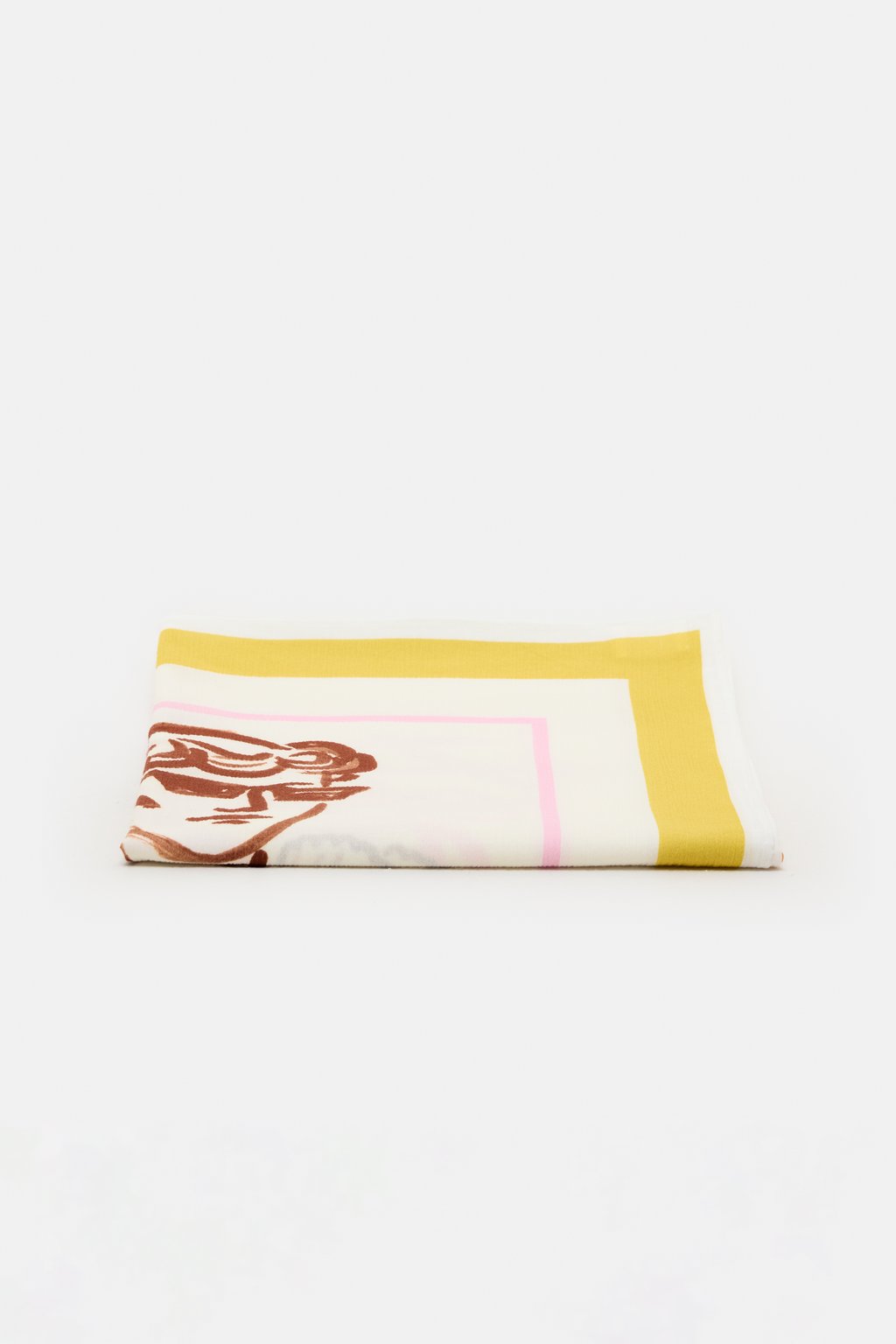 Baumwoll-Tuch mit Print