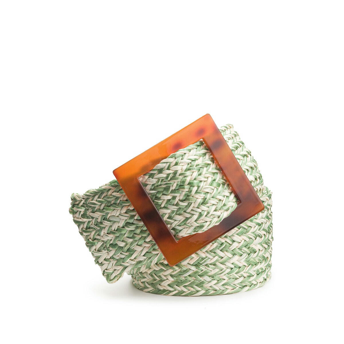 Ceinture large avec boucle carrée