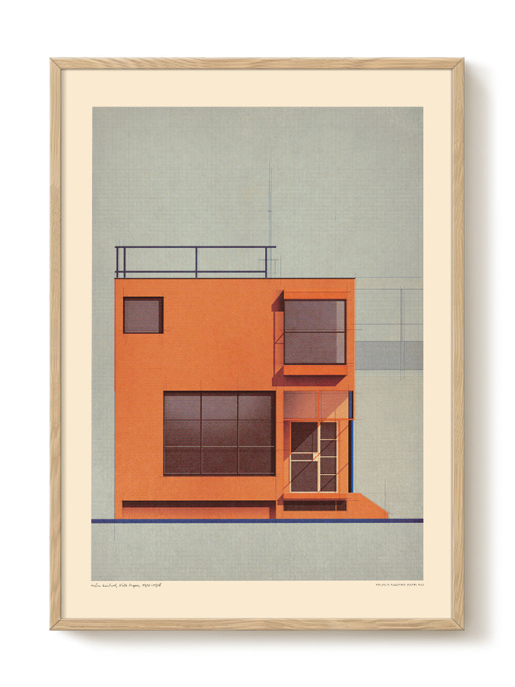 Sander Patelski - Evžen Linhart Villa Propia 1926-1928 - PSTR studio Kunst Poster