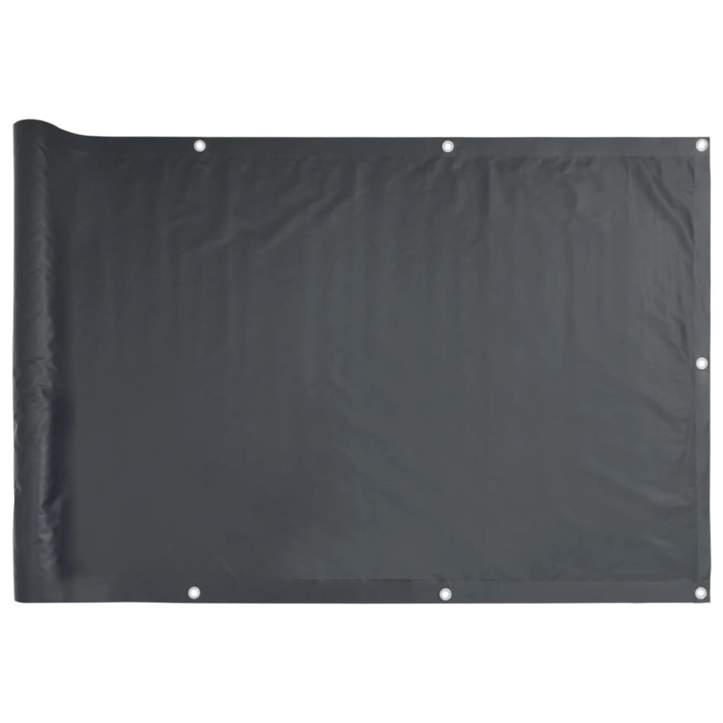 Markiza boczna Antracyt 75 x 400 cm vidaXL