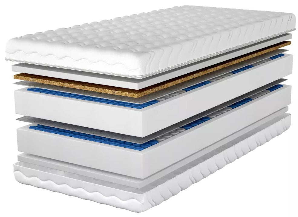 Trae Mobler Koko King 180 x 200 cm Dubbelzijdig Pocketvering Matras