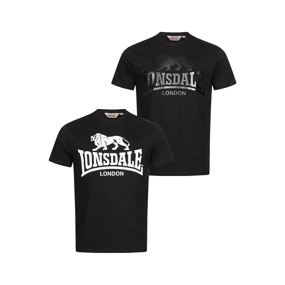 Lonsdale Kelso short sleeve T-shirt 2 units