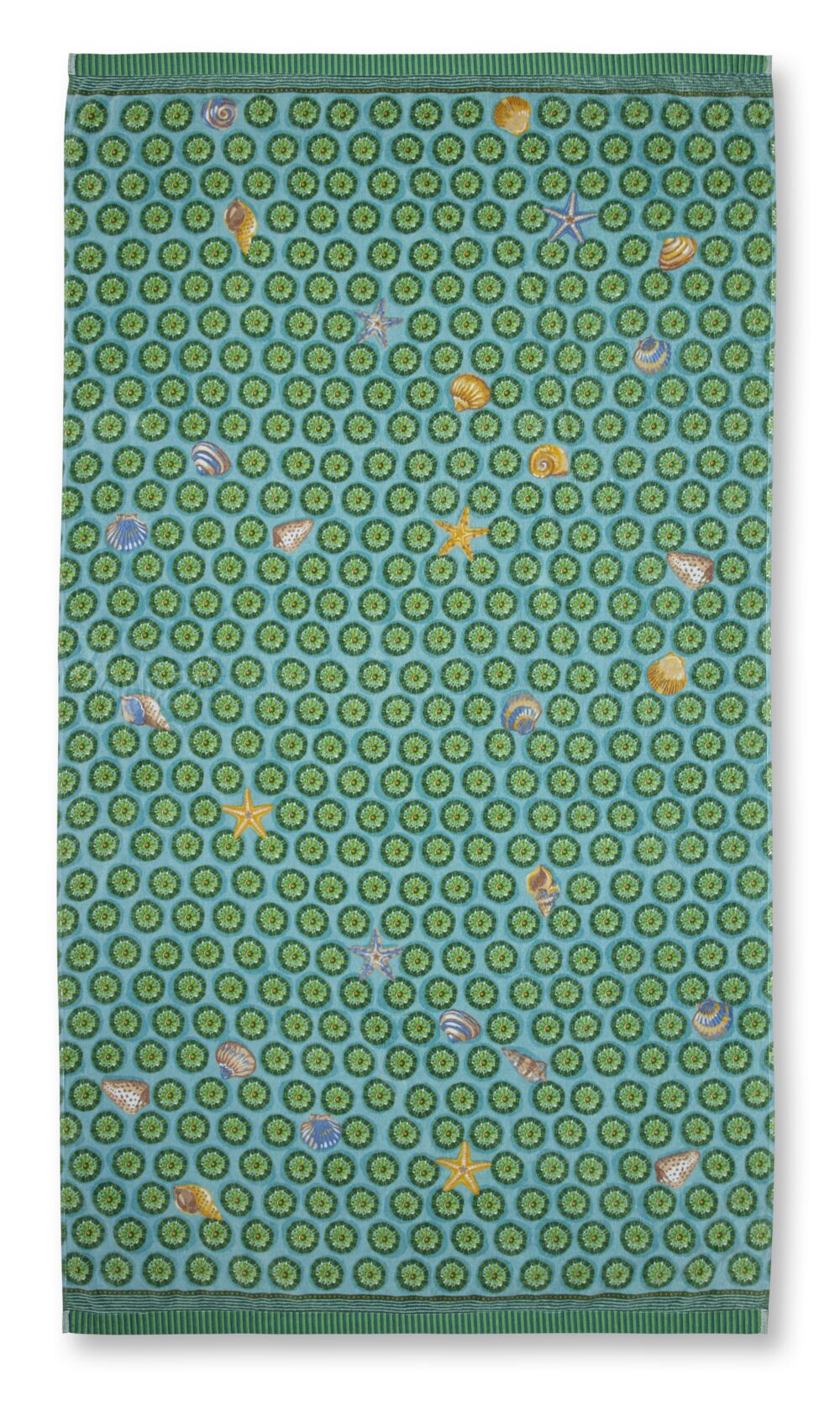 Pip Studio Sea Dots - 100 x 180 cm - Groen