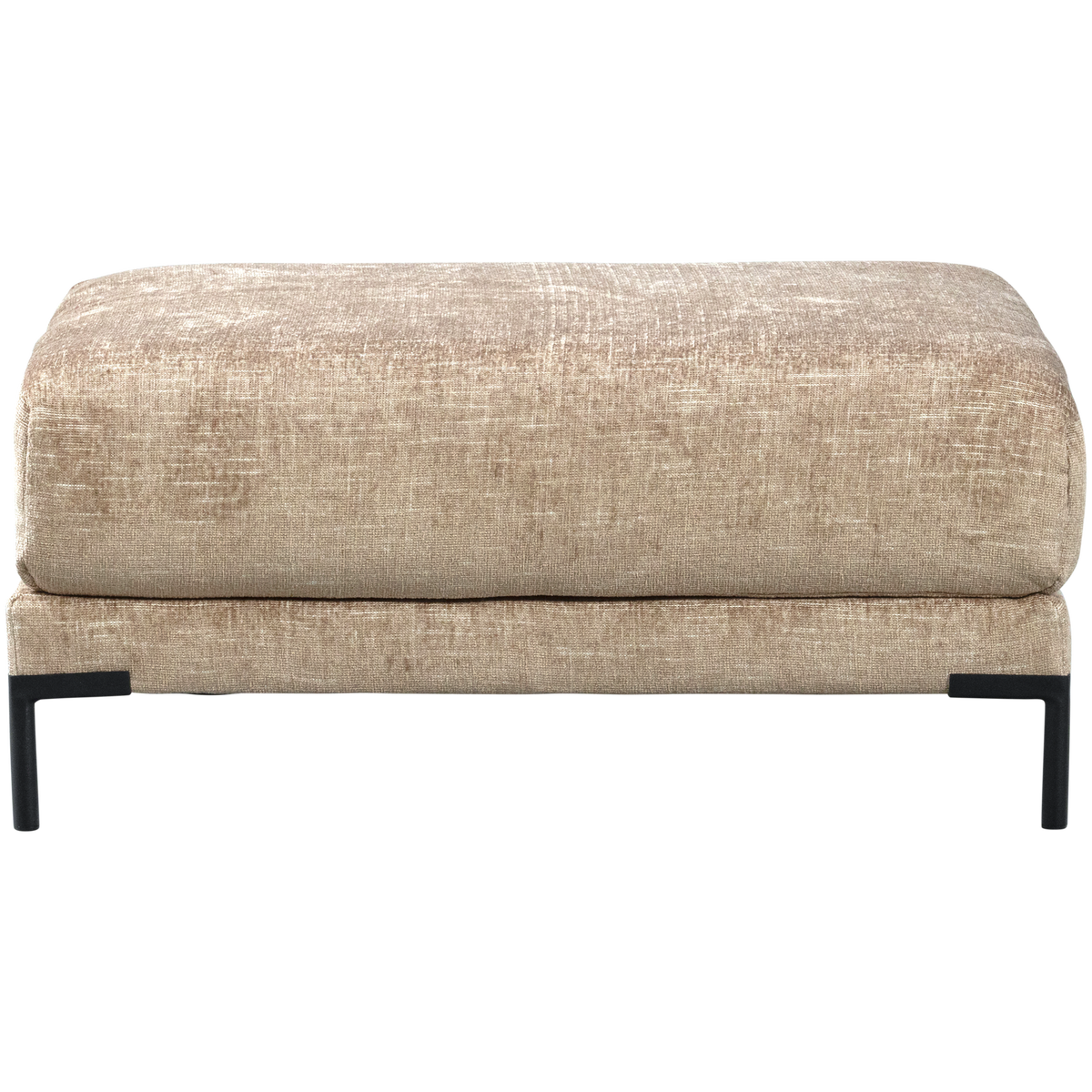 vtwonen poef Couple - Polyester - Naturel Melange - 44x100x100