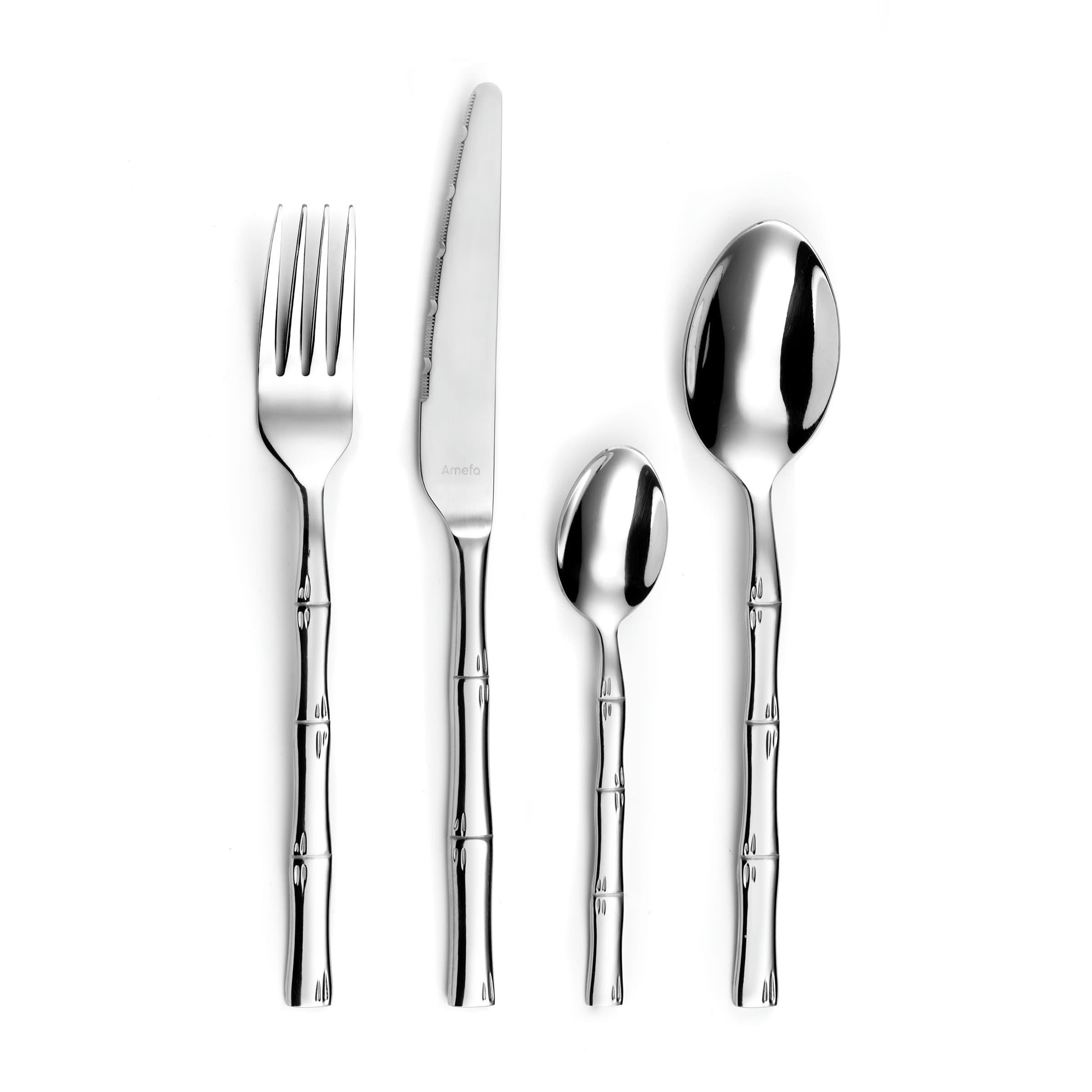 CANISSE - Ménagère 24 couverts en acier inox