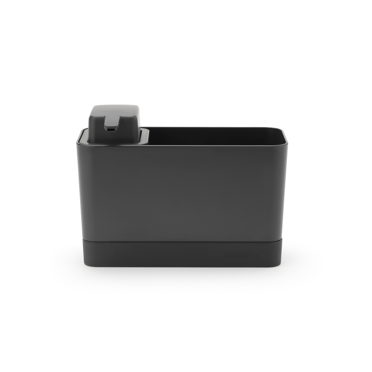 Brabantia SinkSide Aanrecht Organiser Set, Aanrechtbakje en Zeepdispenser - Dark Grey