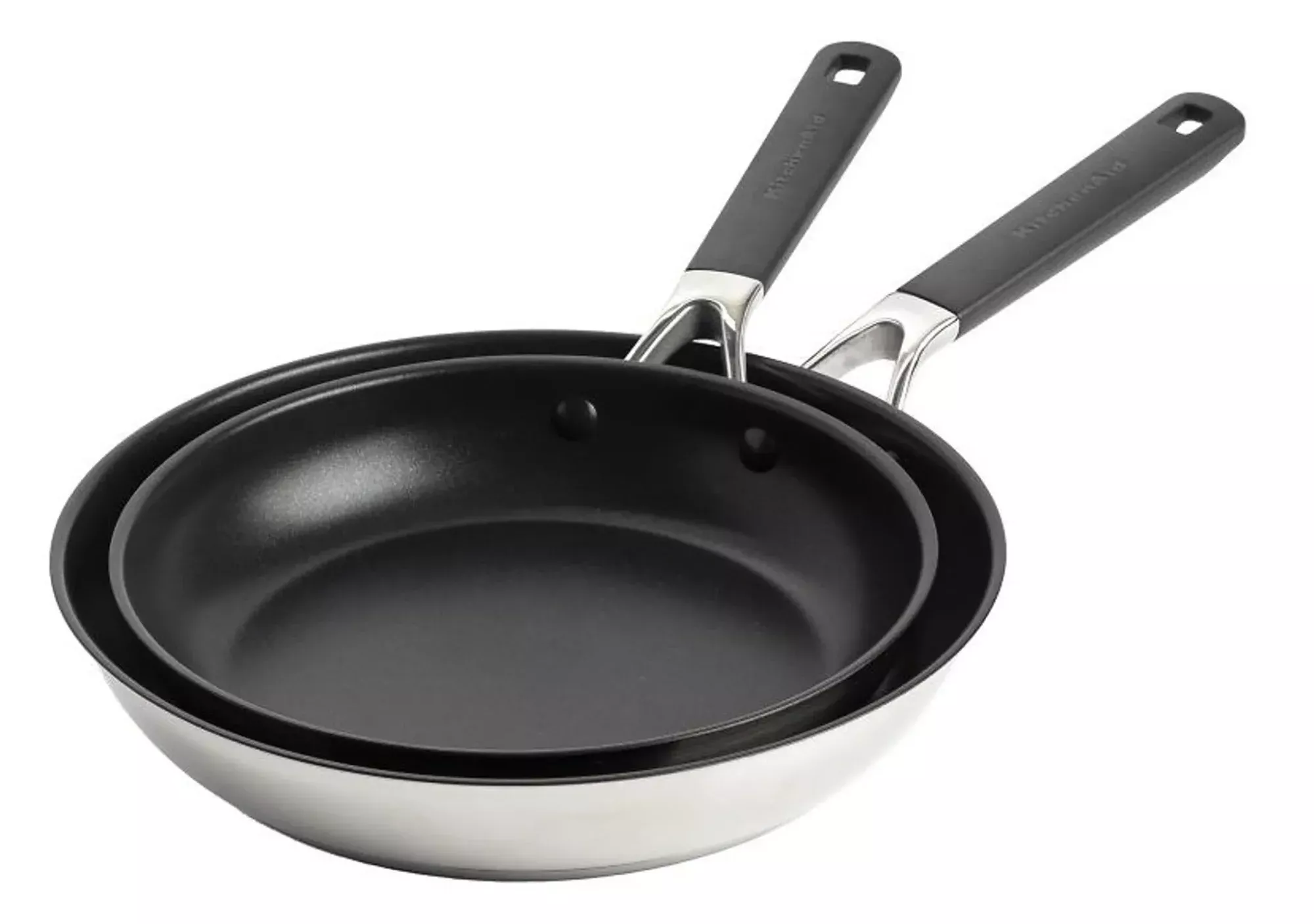 KitchenAid Komplet 2 patelni Classic 24 28cm