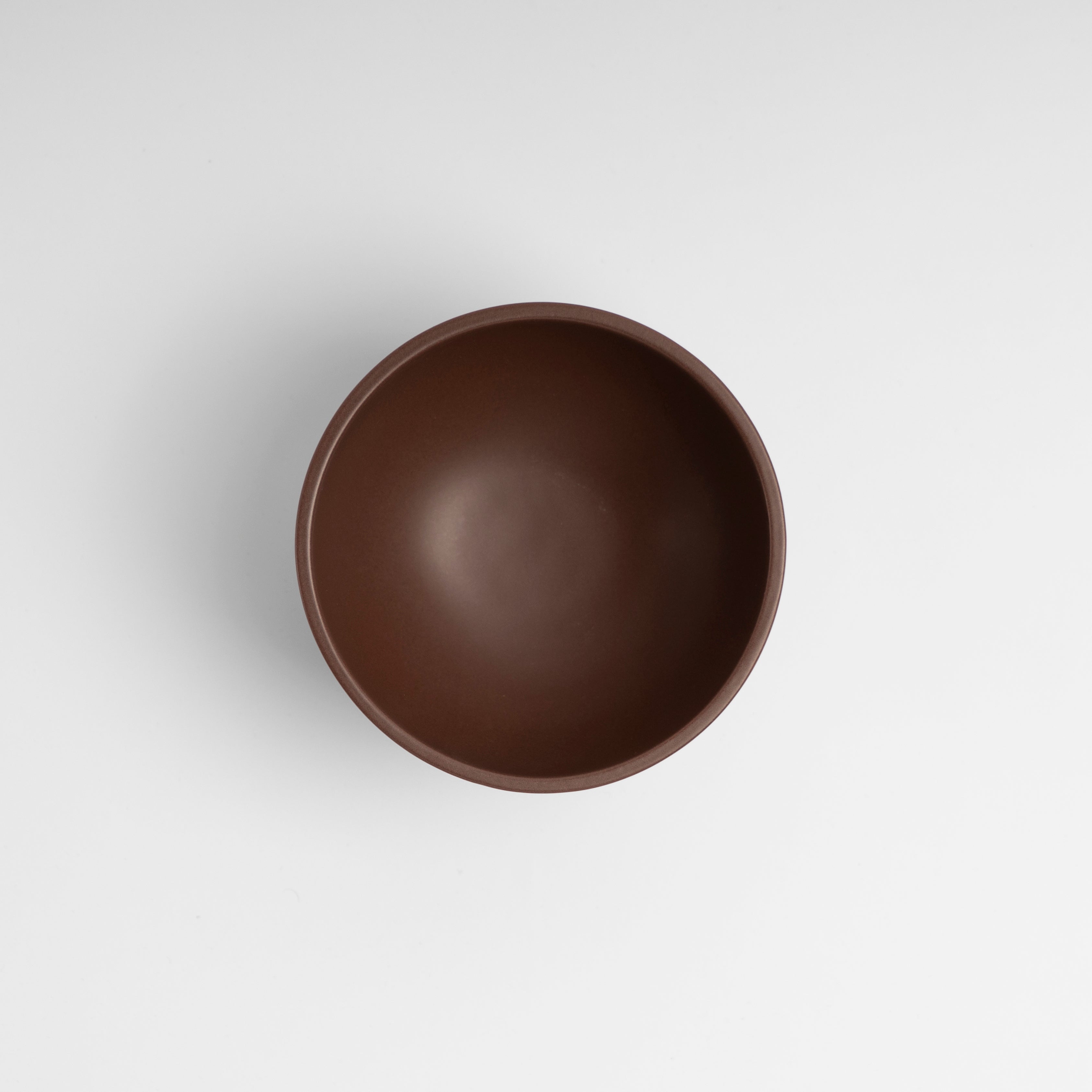 Small Chocolate Footed Snack Bowl