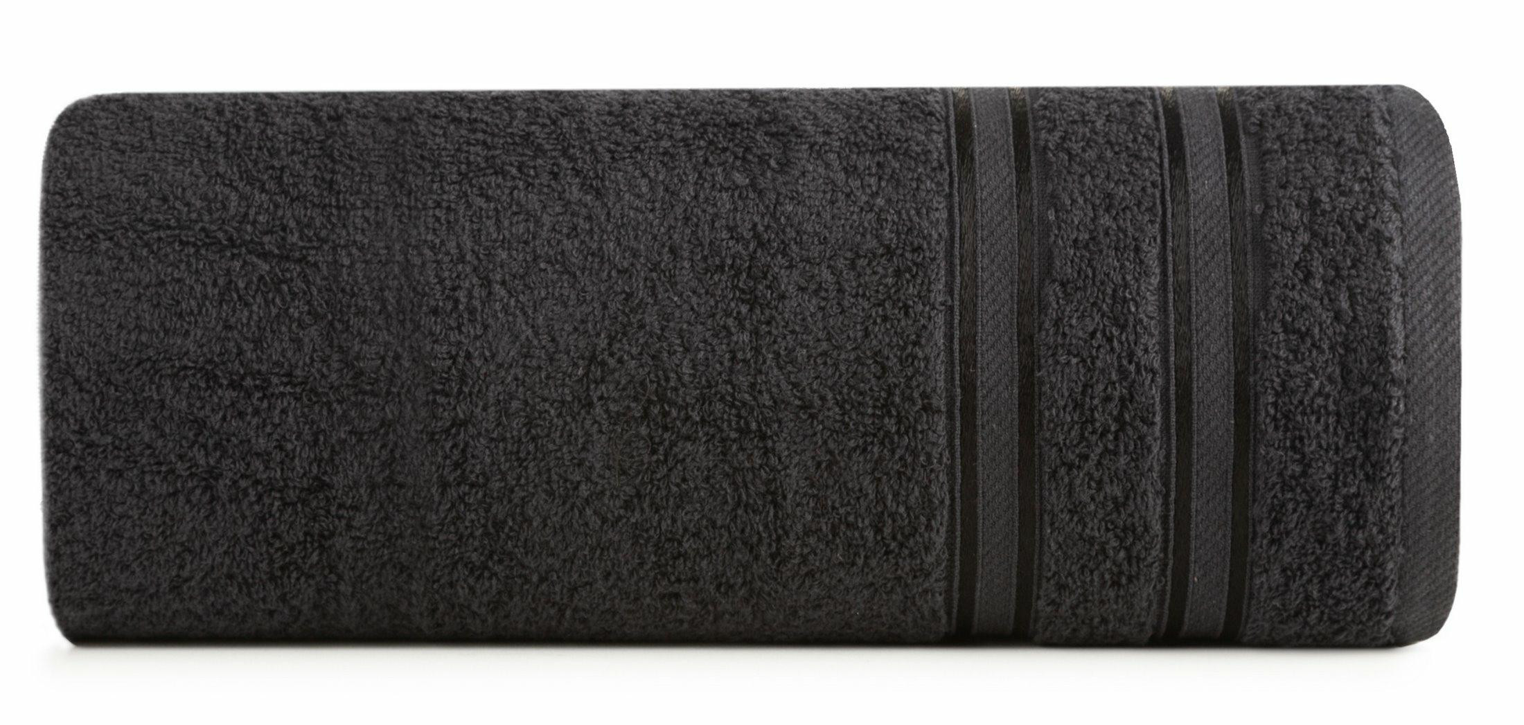Ręcznik Manola 50x90 czarny frotte 480g/m2