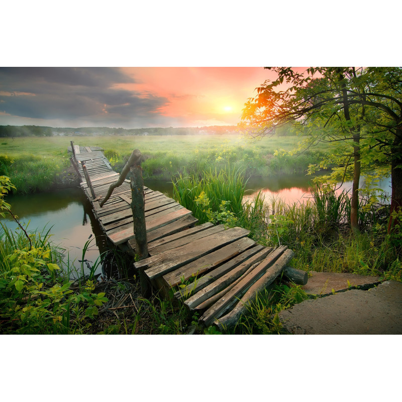 Toile Natural Sunset 97 x 65 cm CEANOTHE