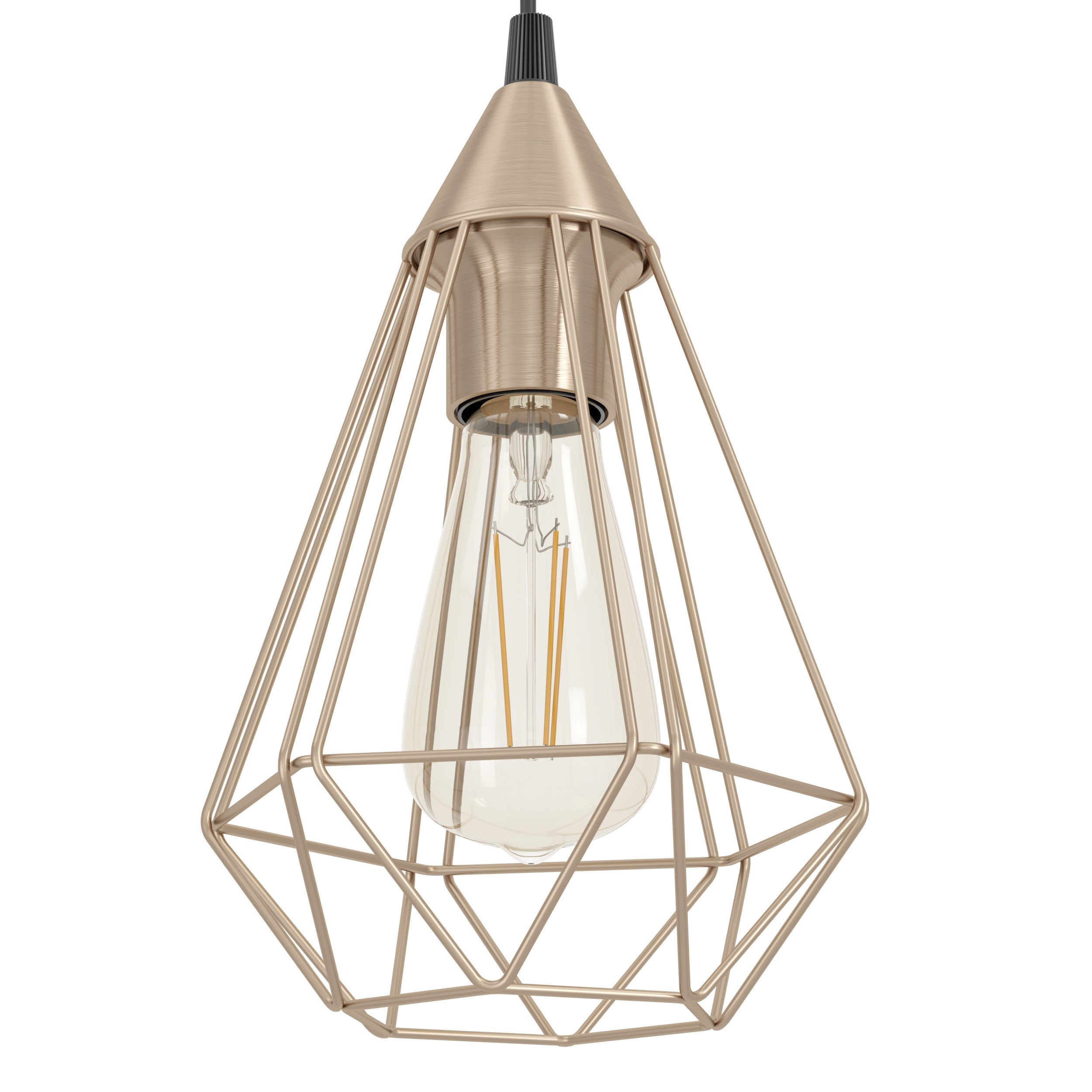 EGLO hanglamp Tarbes - e27 - ø 17,5 cm - koper