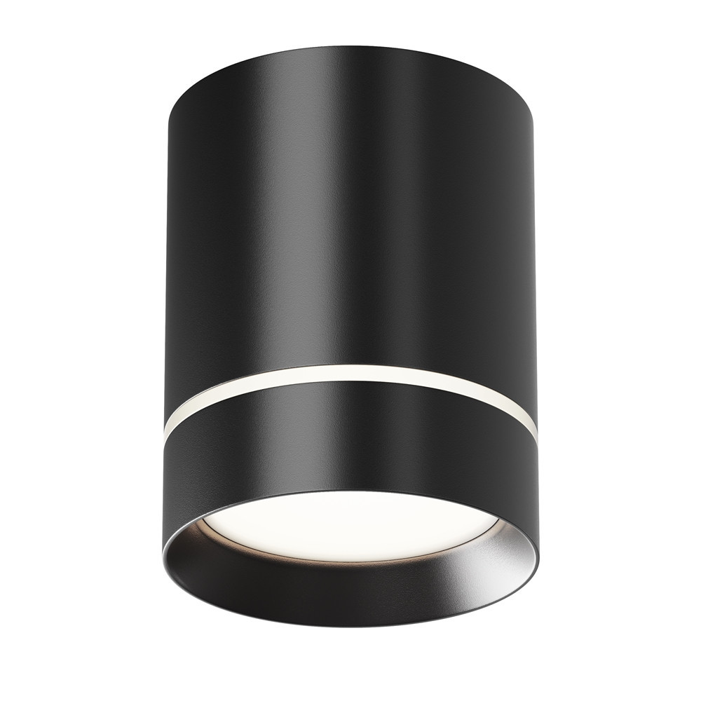 Spot reflektor okrągły czarny ORLO LED 9W biały neutralny IP20 Maytoni