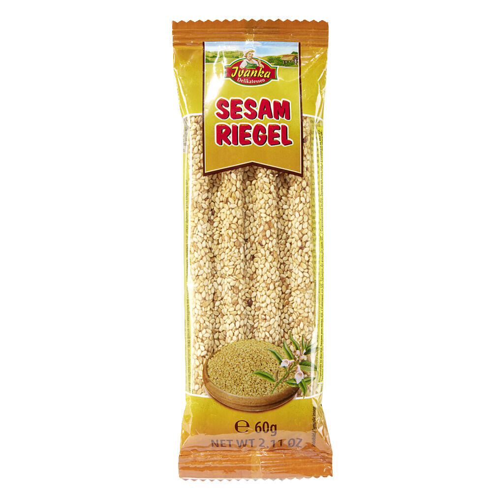 Barre craquante caramélisée aux graines de sésame 60gr