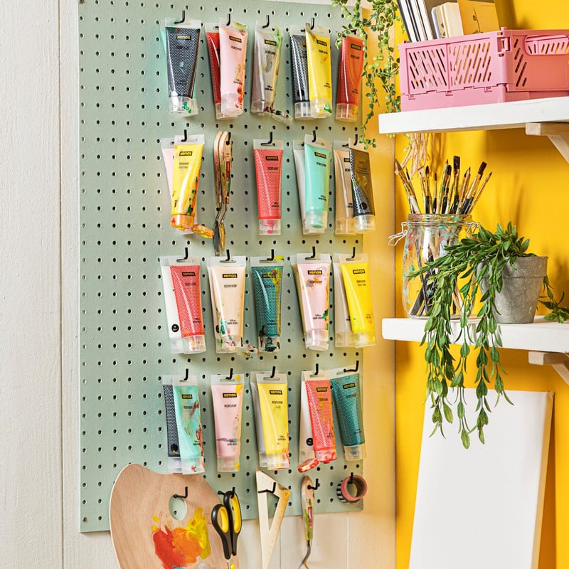 Arcylverf in tube - rood - 75 ml