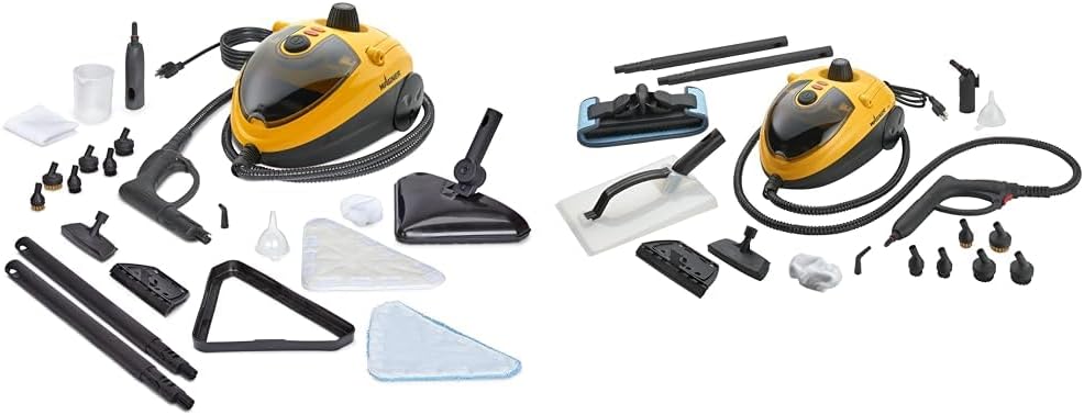 Steamer Multi-Purpose Mop with 20 Accessories for Chemical-Free Steam Cleaning, Hardwood Floors, Tile, and More(925 Steam/Cleaner+ Steam Cleaner)