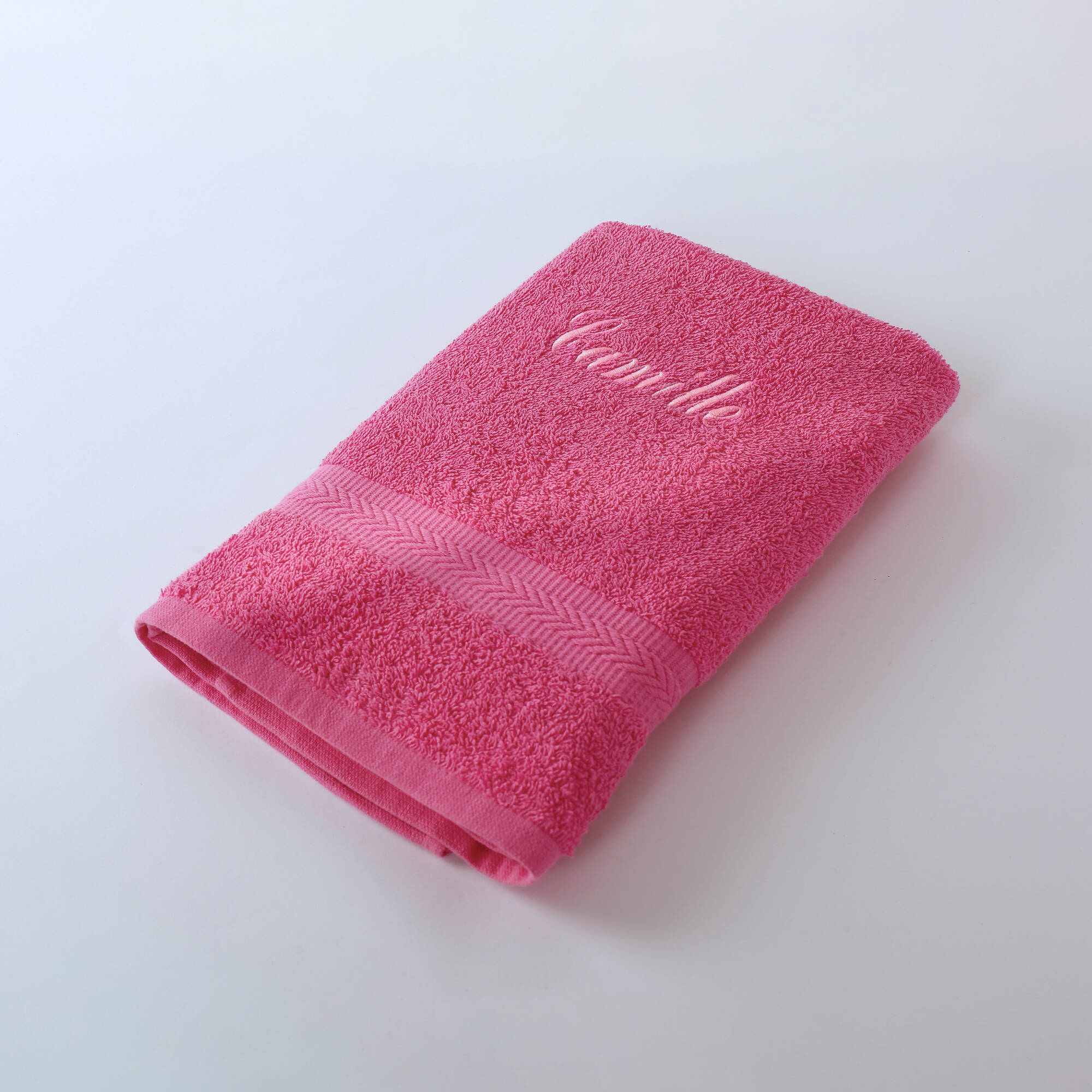 Collection serviettes de bain personnalisables confort moelleux