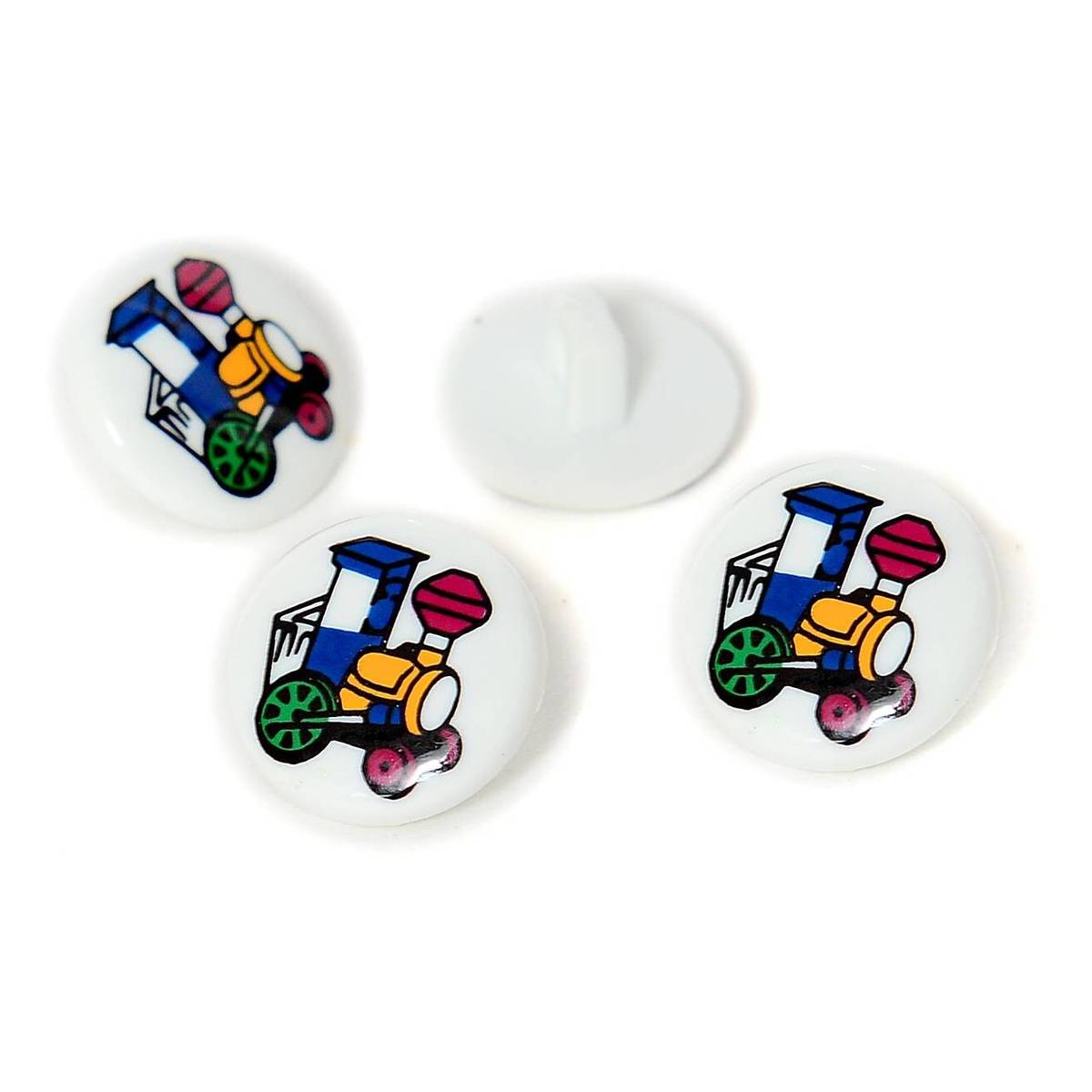 Hemline Assorted Novelty Children's Button 4 Pack