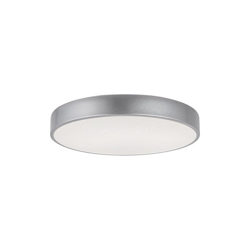 Plafon Octavokrągły srebrno-biały LED 1x26W 40cm 1660lm IP20 Rabalux