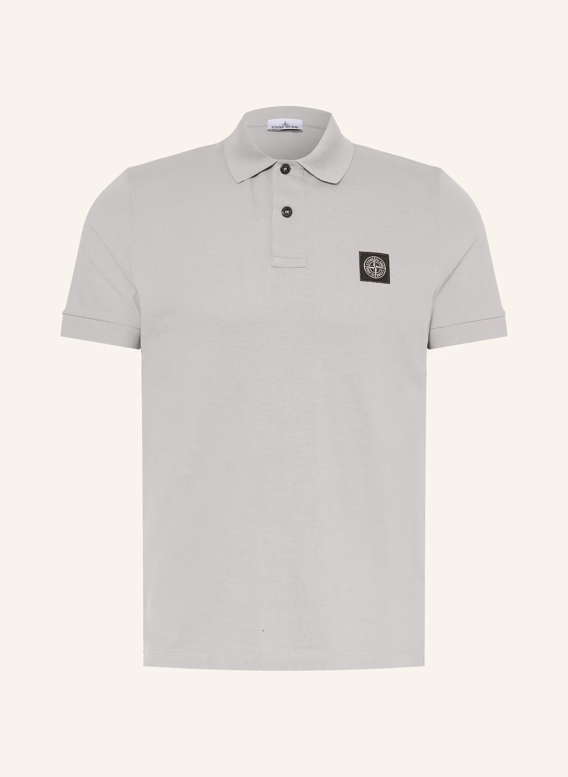 STONE ISLAND Piqué-Poloshirt Slim Fit