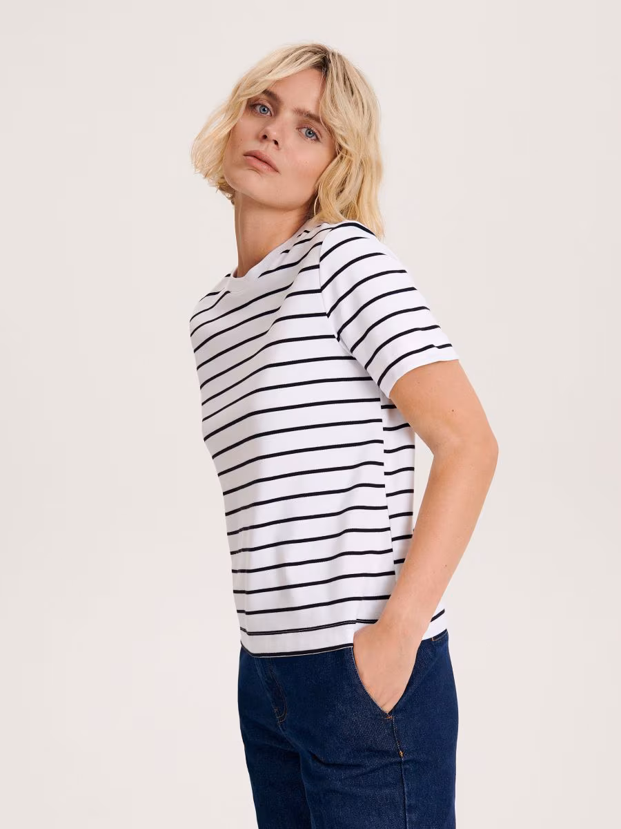 Mercerised Organic Cotton T-Shirt