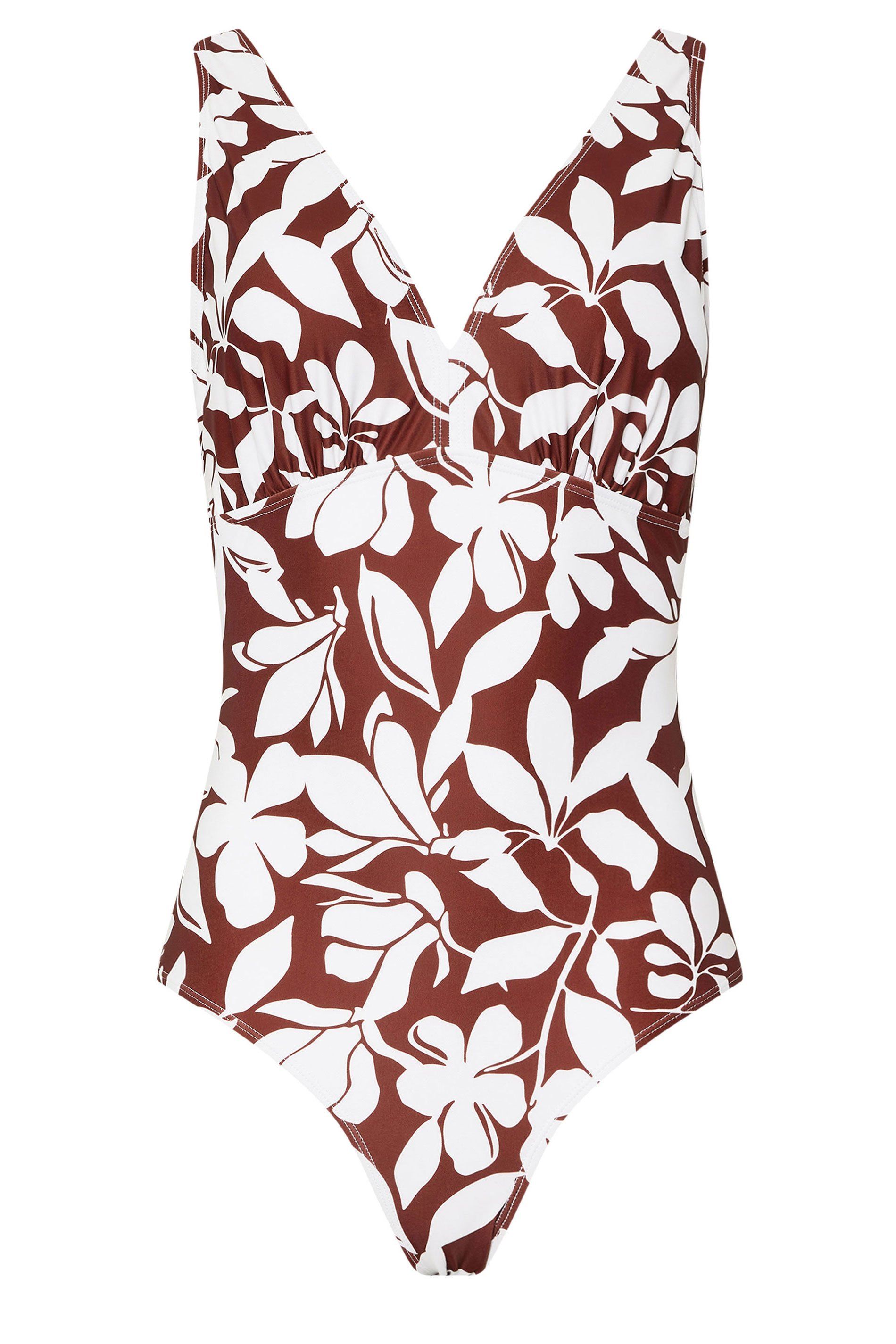 Long Tall Sally Tall Floral Print Wrap Swimsuit