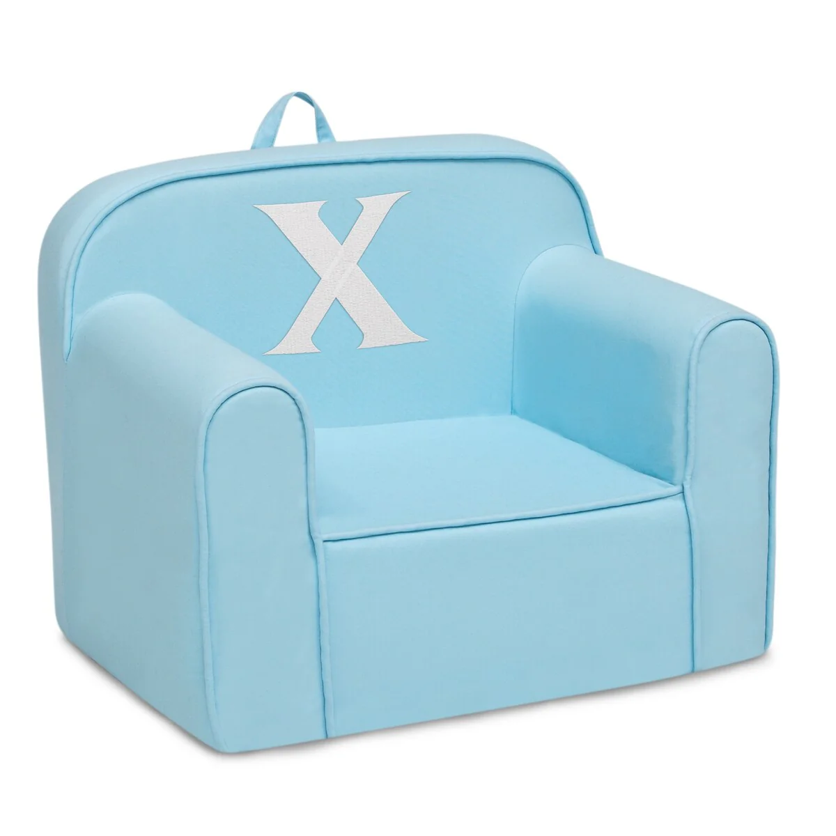 Delta Children Personalized Monogram Cozee Chair - Customize with Letter X