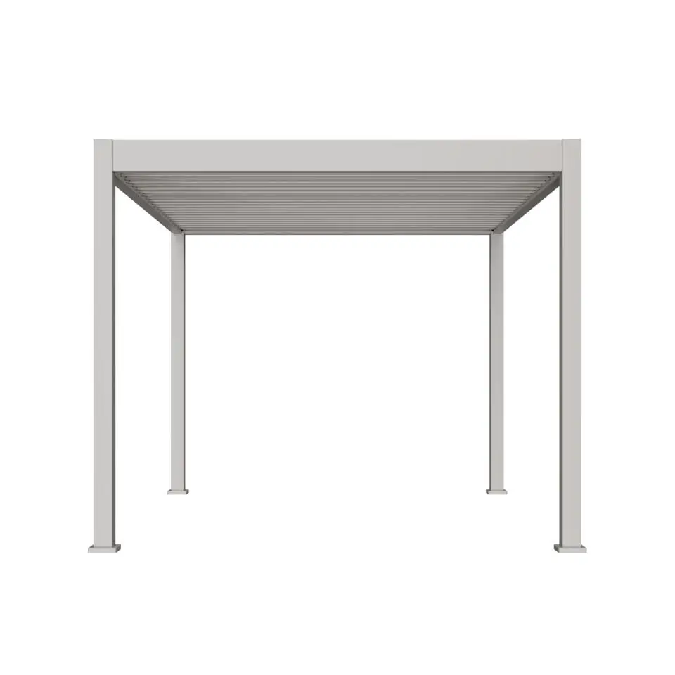 Orion Deluxe terrasoverkapping 360 x 400 cm lichtgrijs