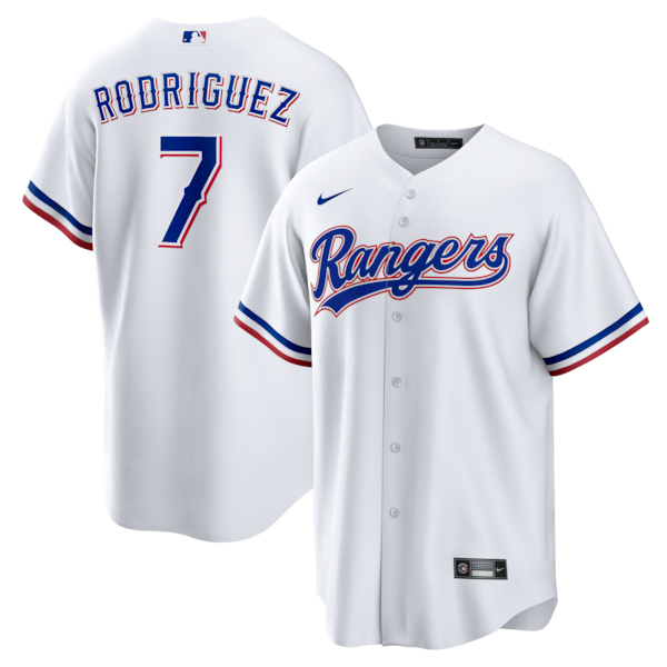 Ivan Rodriguez Texas Rangers Nike Home Retired Player Replica Jersey - White