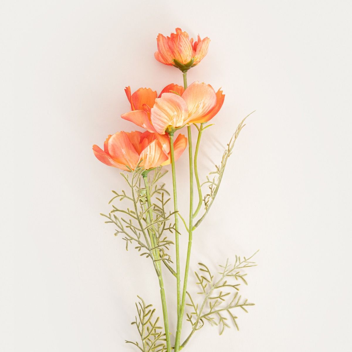 Gałązka sztuczna EMRA maki pomarańczowe 76 cm