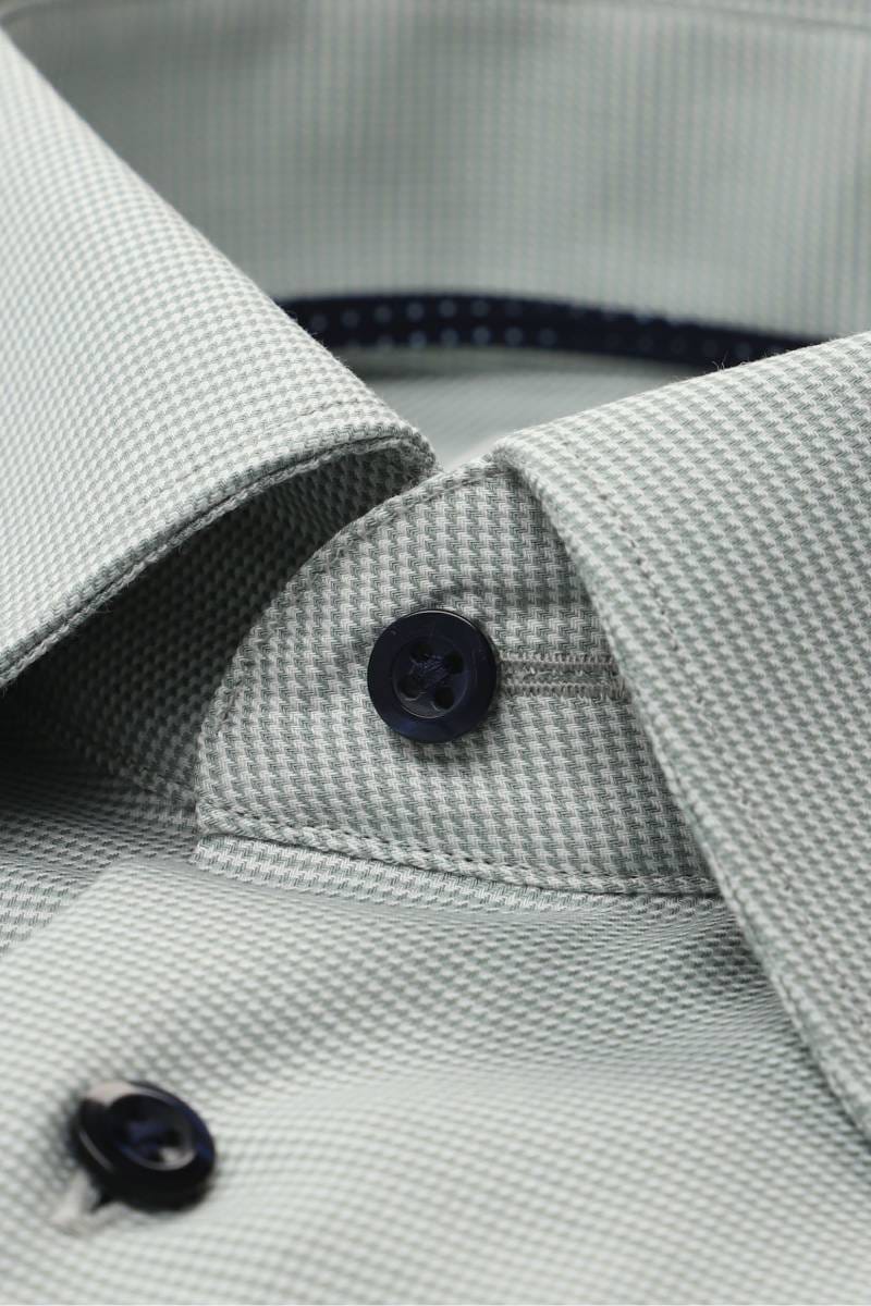 ETERNA Comfort Fit Hemd grün, Strukturiert