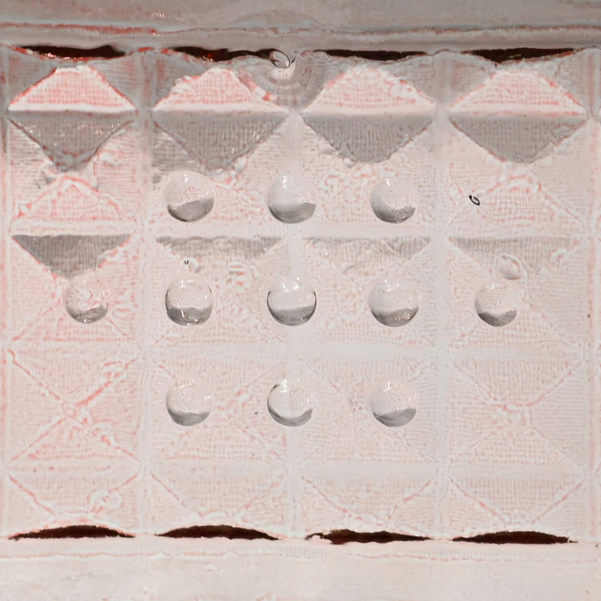 BRAID - Portesavon en verre recyclé  petale 12x9x3 cm