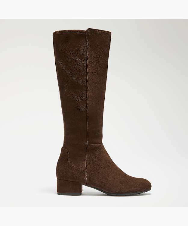 Tayla Brown - Wide Fit Stretch Knee-High Boots