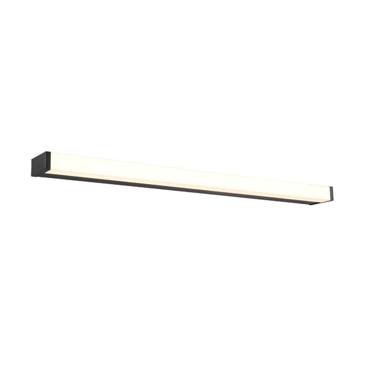 Kinkiet FABIOczarno-biały LED 1x12W 1400lm wym:3,8x80x80cm IP44 Trio