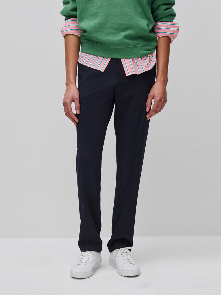 Classic slim fit trousers