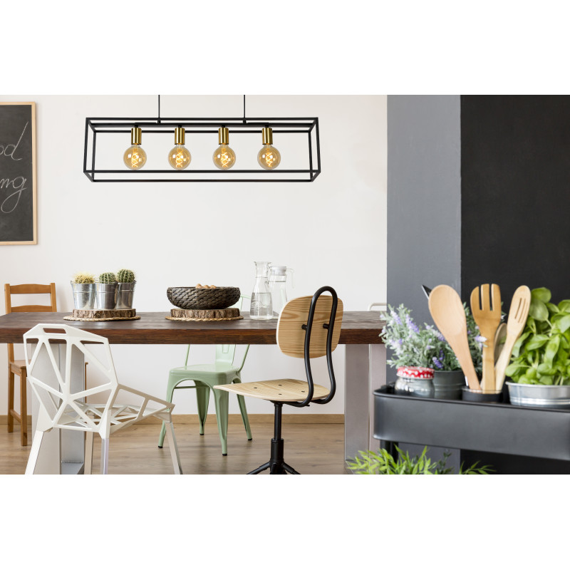 Suspension Ruben dimmable E27 4 x 40 W LUCIDE