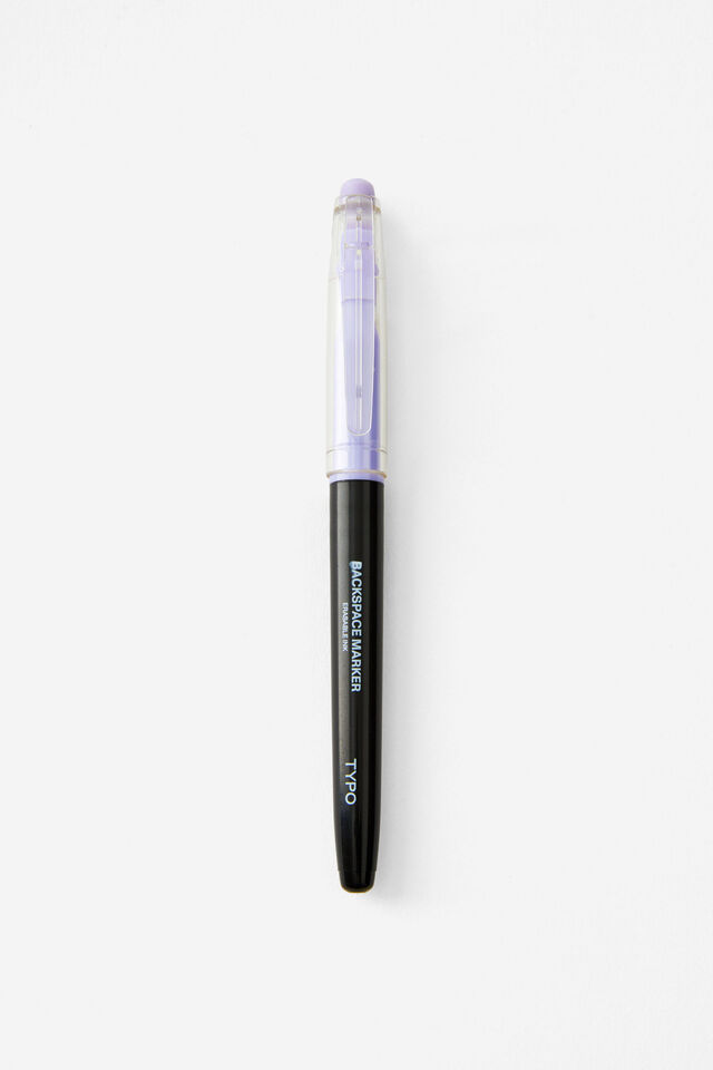 Backspace Erasable Marker