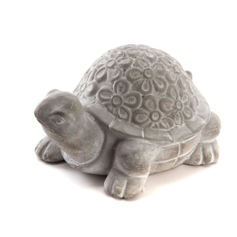 PIERRE - Tortue   petit modèle en pierre  gris