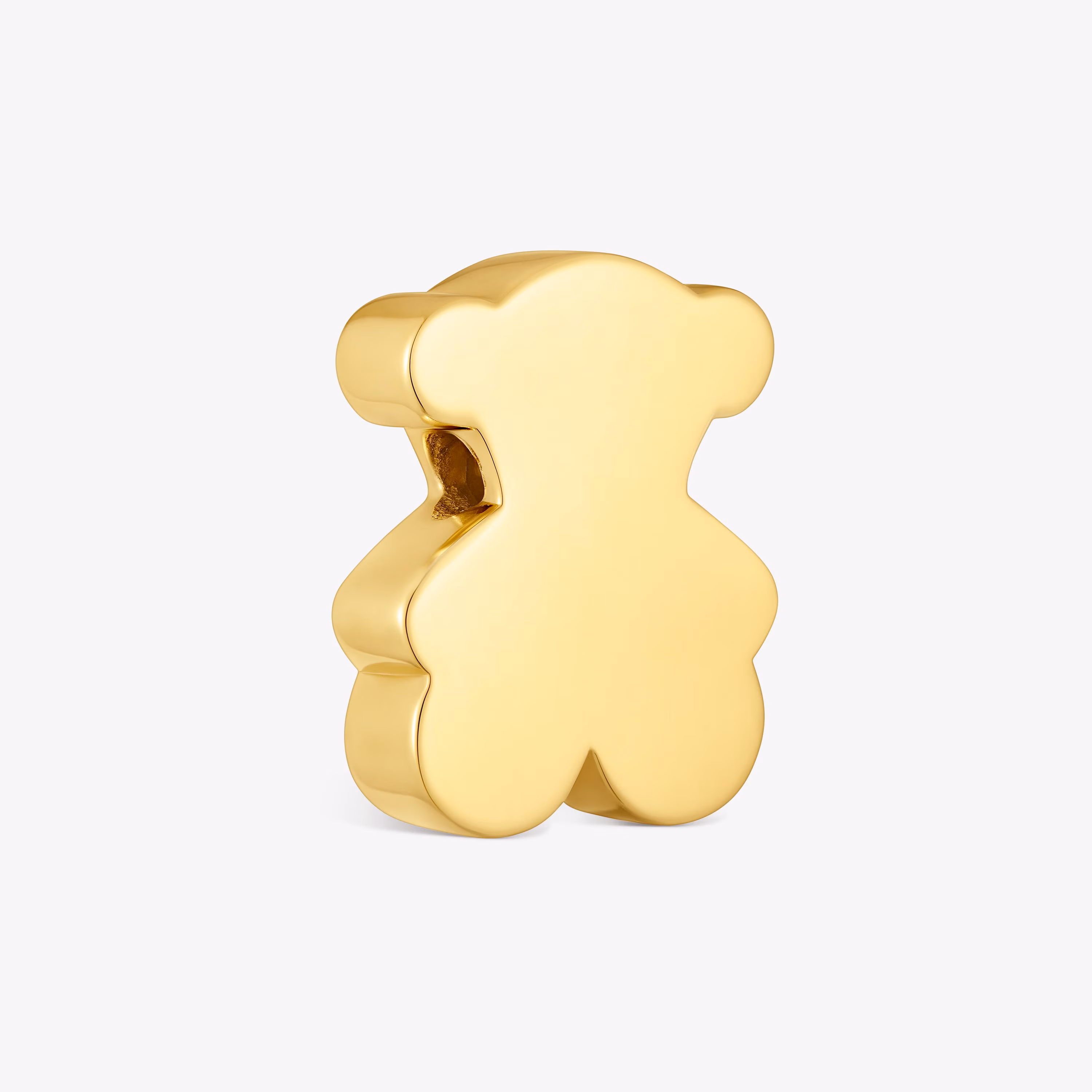 Charm TOUS 1950 oso mediano con baño de oro 18 kt sobre plata
