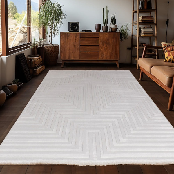 Dywan nowoczesny 3D Sahara kremowy 120 cmx 170 cm