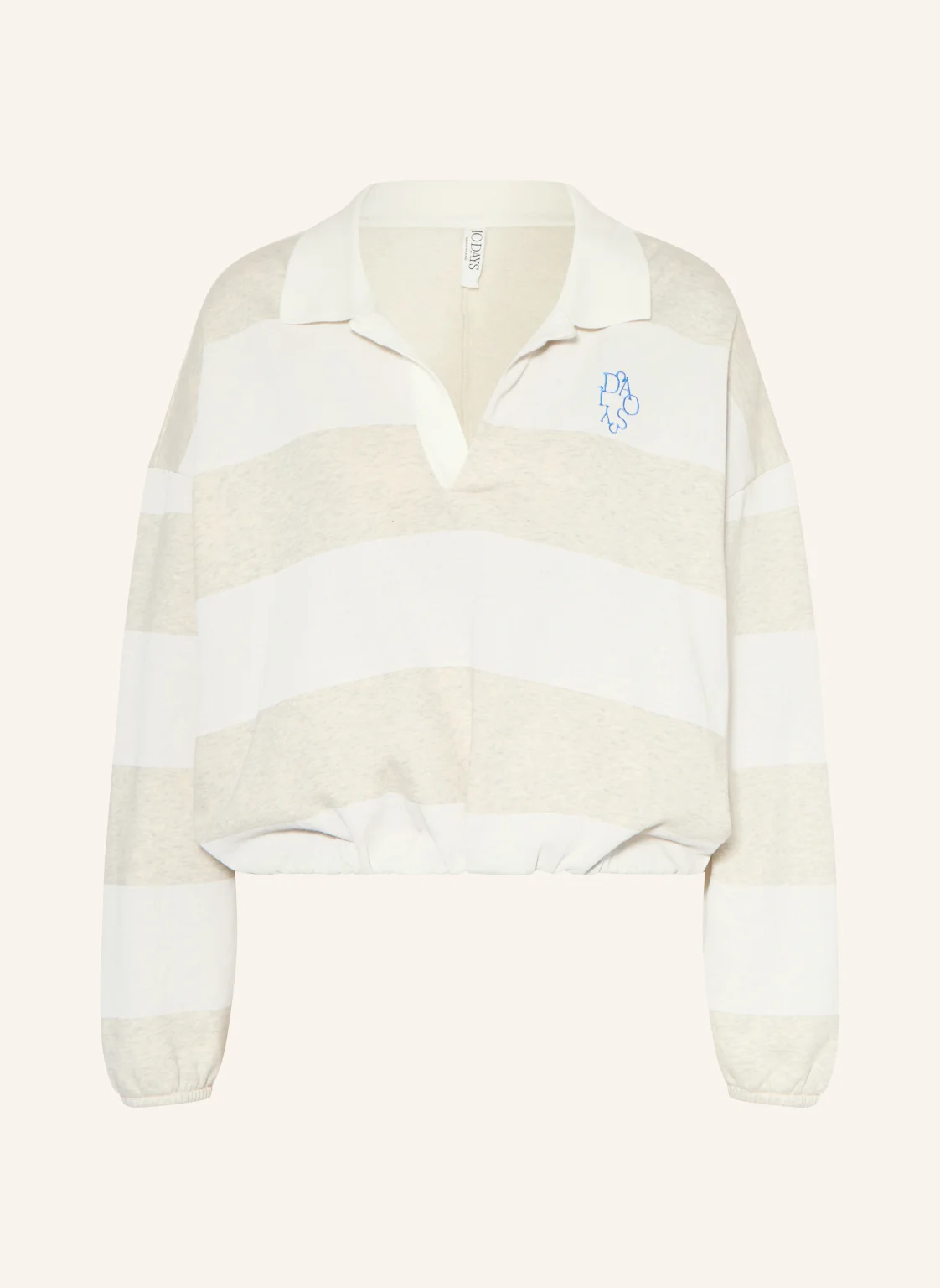 10DAYS Sweat-Poloshirt
